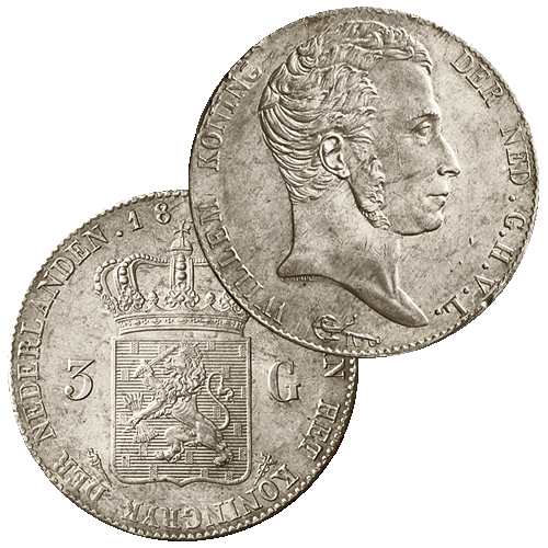 3 Gulden 1818U